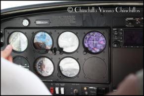 DA42 Twin Star Cockpit Einschulung Chinchilla Vienna Chinchillas